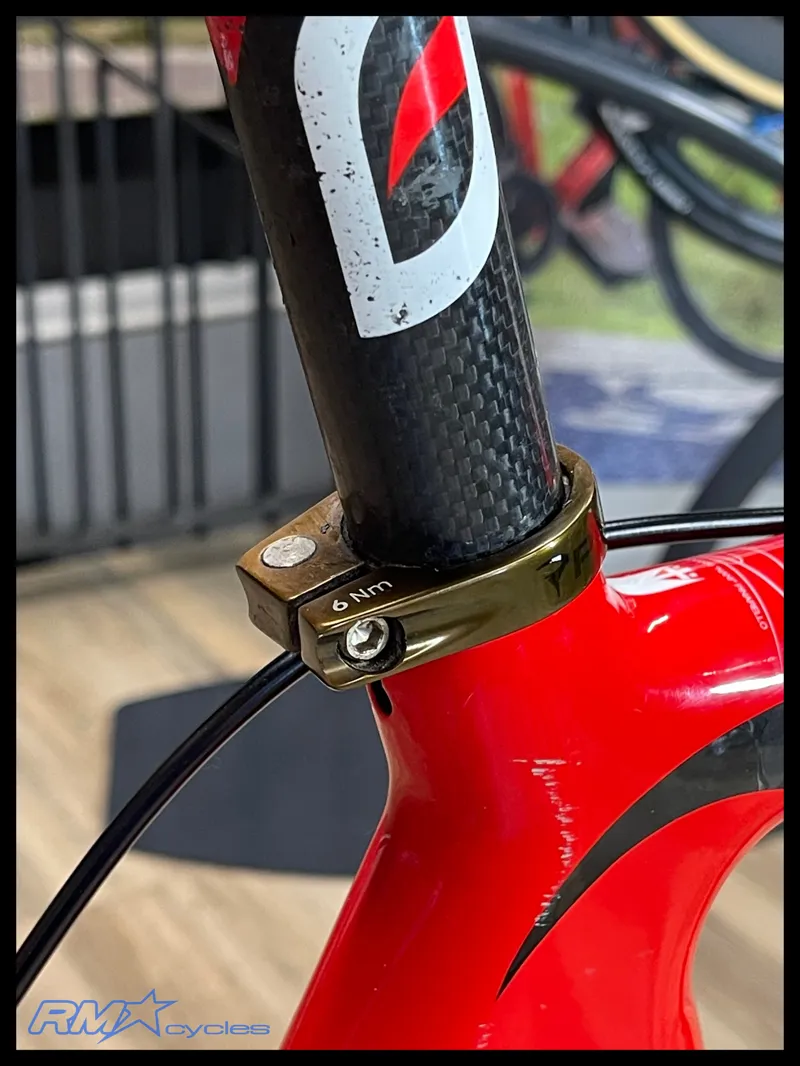 Pinarello FP2 55cm Carbon Road Bike Red 2010 Approved Used-13
