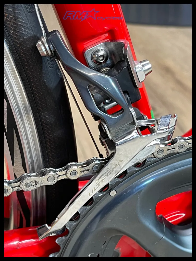 Pinarello FP2 55cm Carbon Road Bike Red 2010 Approved Used-4