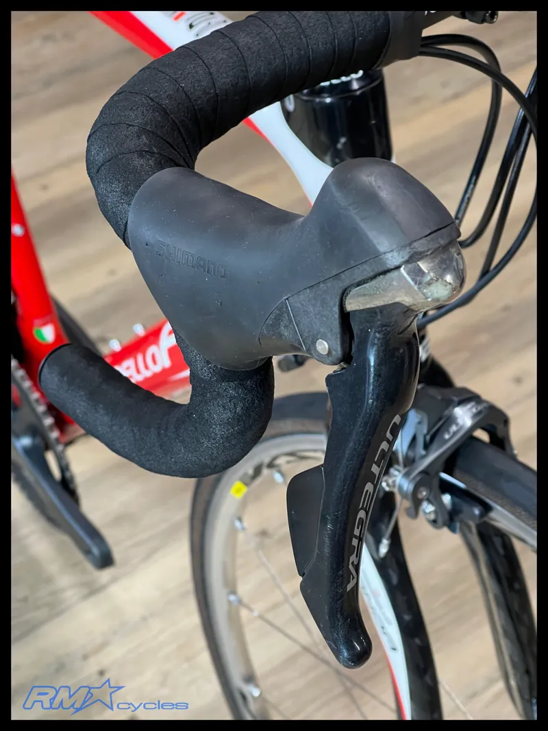 Pinarello FP2 55cm Carbon Road Bike Red 2010 Approved Used-9