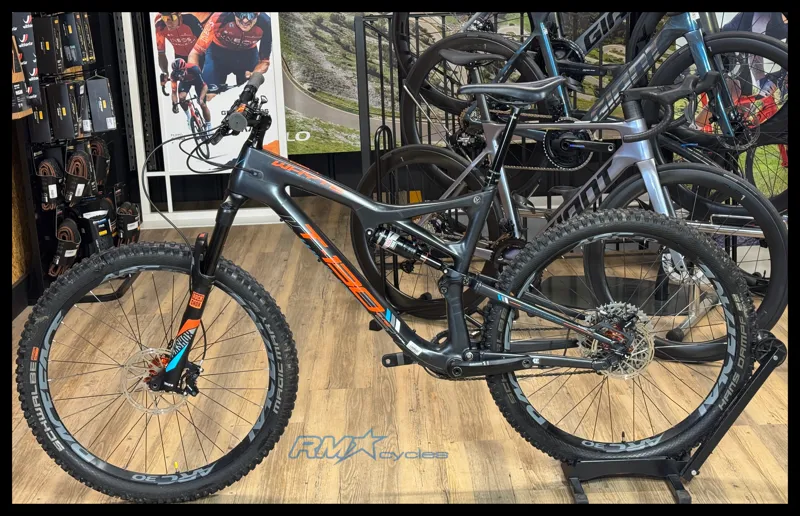 Whyte T-130 C RS Medium Black- Orange 2017 Approved Used-1