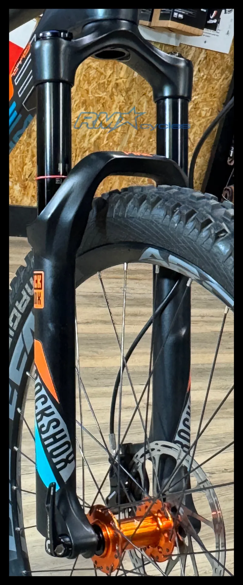 Whyte T-130 C RS Medium Black- Orange 2017 Approved Used-4