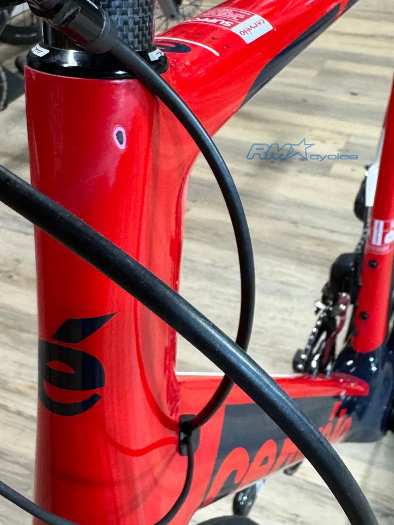 Cervelo S3 61 cm Road bike di2 Black/ Red 2017 Approved Used-9