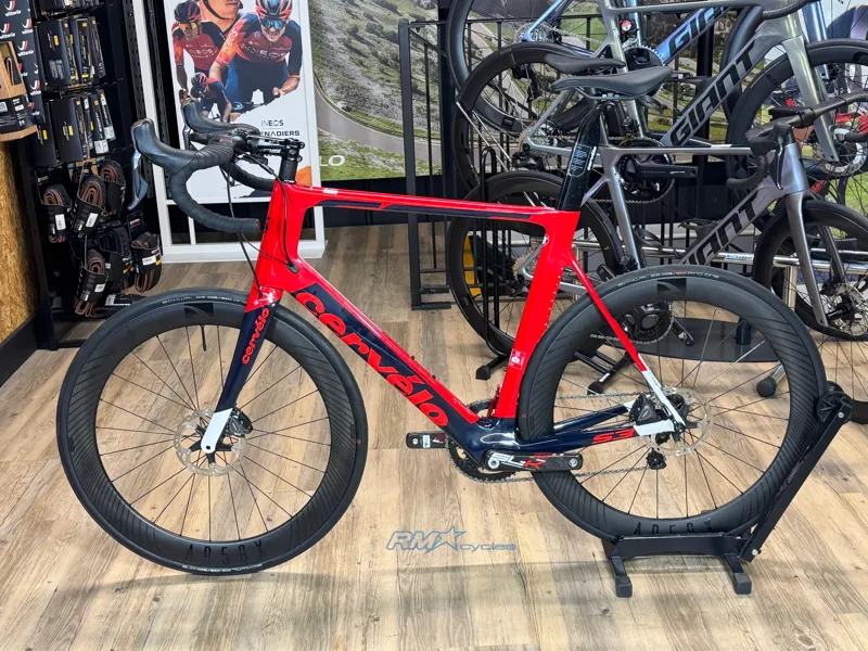 Cervelo S3 61 cm Road bike di2 Black/ Red 2017 Approved Used-13