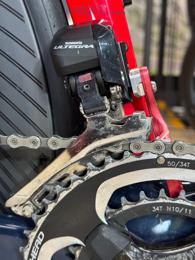 Cervelo S3 61 cm Road bike di2 Black/ Red 2017 Approved Used-4