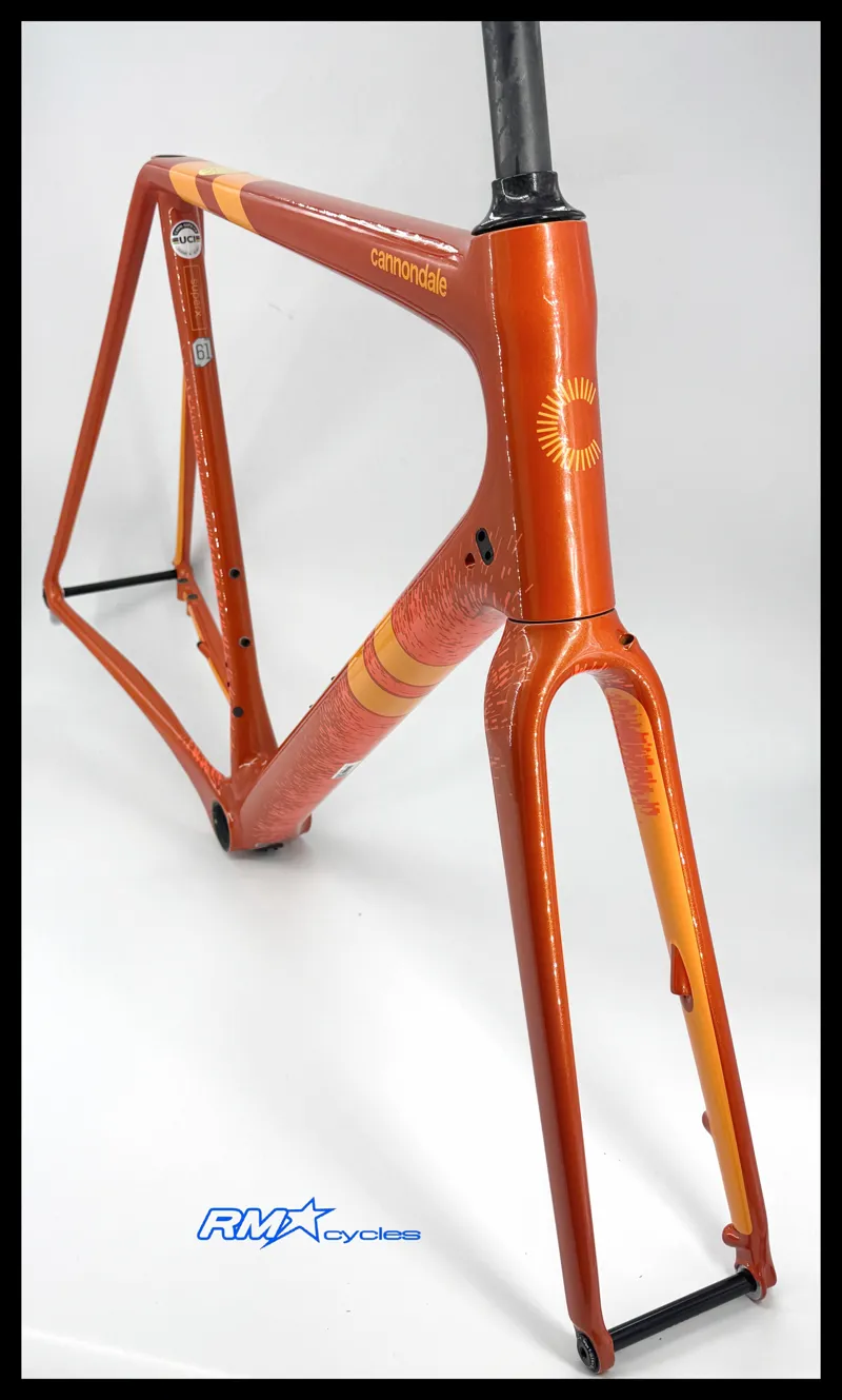 Cannondale 700 M SuperX Carbon Disc Service Frameset Orange 2019
