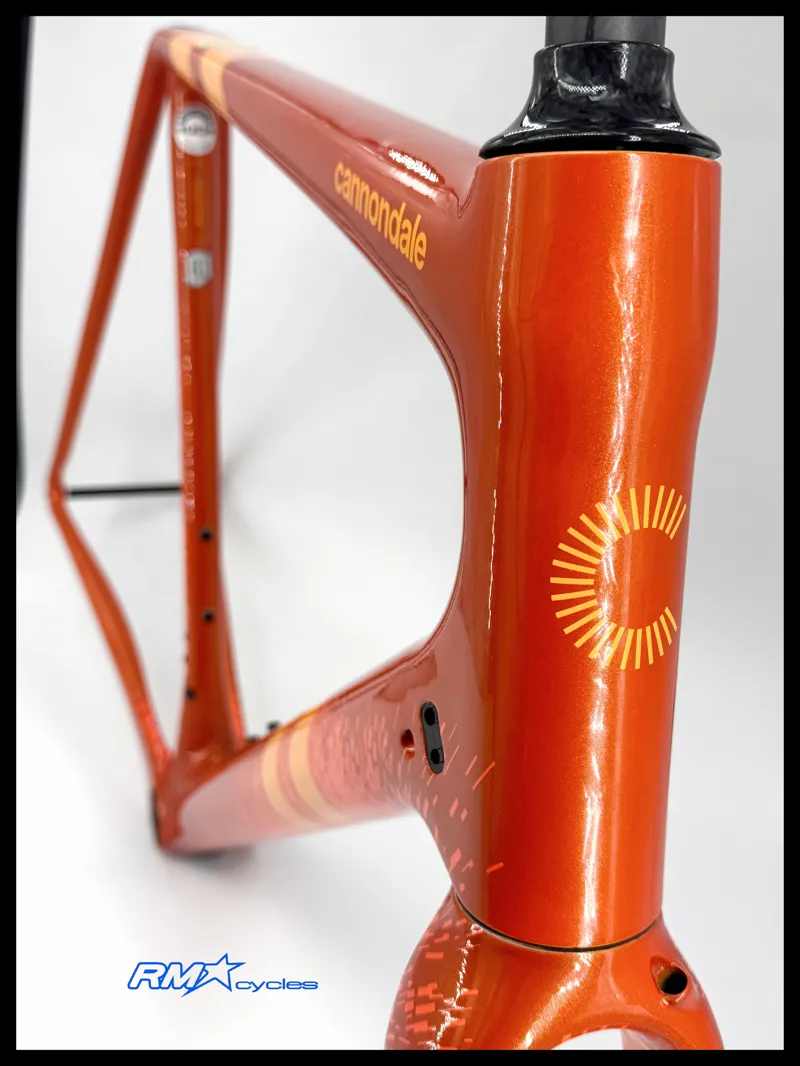Cannondale 700 M SuperX Carbon Disc Service Frameset Orange 2019-1