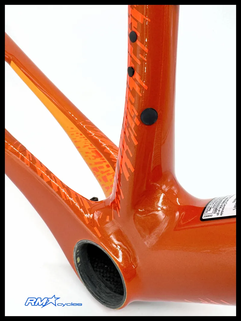 Cannondale 700 M SuperX Carbon Disc Service Frameset Orange 2019-4