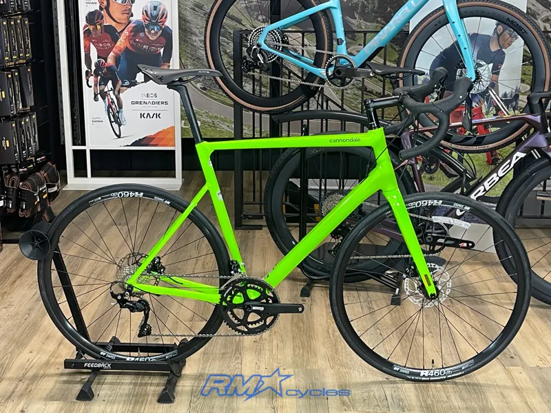 Cannondale CAAD13 Disc 105 Acid Lime 60cm Aluminium Road Bike Approved Used