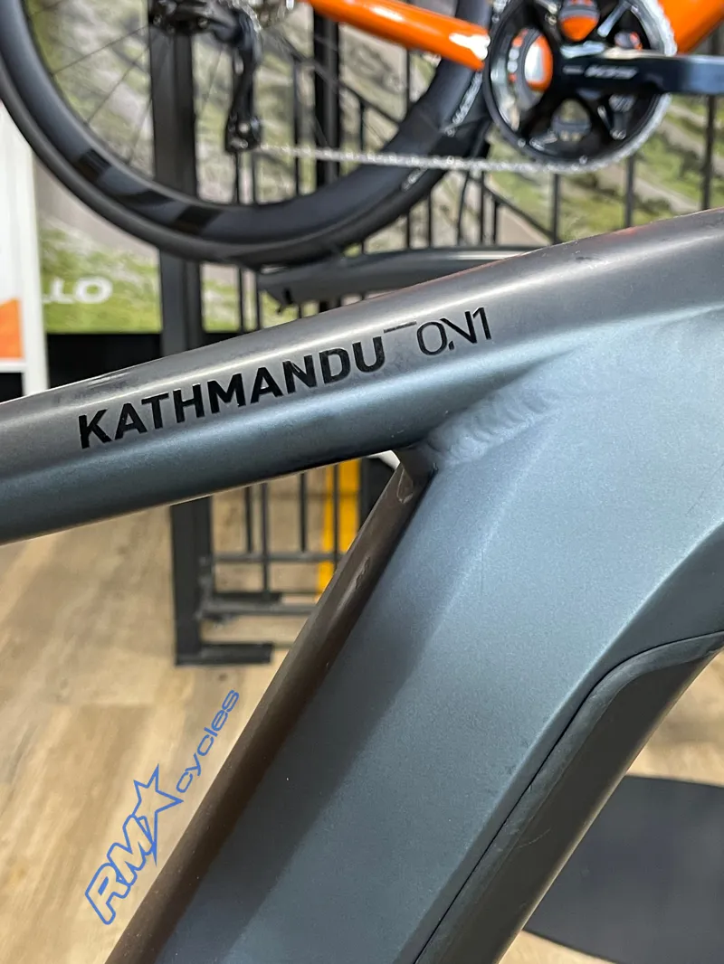 Cube Kathmandu Hybrid One 500 Electric Bike 2021 Iridium/Black Medium Approved Used -2