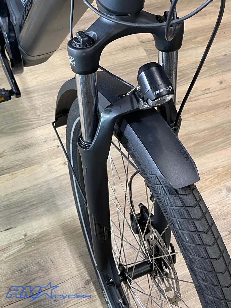 Cube Kathmandu Hybrid One 500 Electric Bike 2021 Iridium/Black Medium Approved Used -5