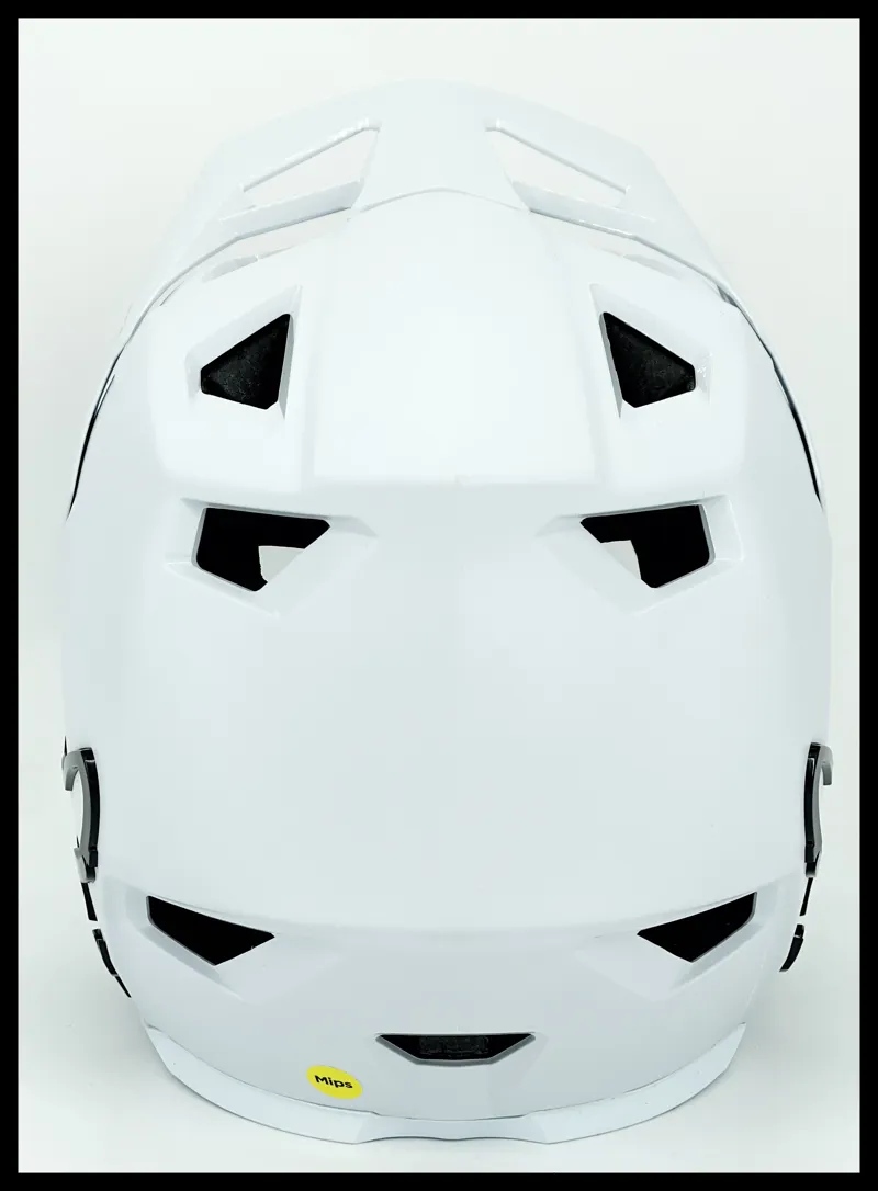 Fox Factory Rampage Full Face MTB Helmet Large in White-2