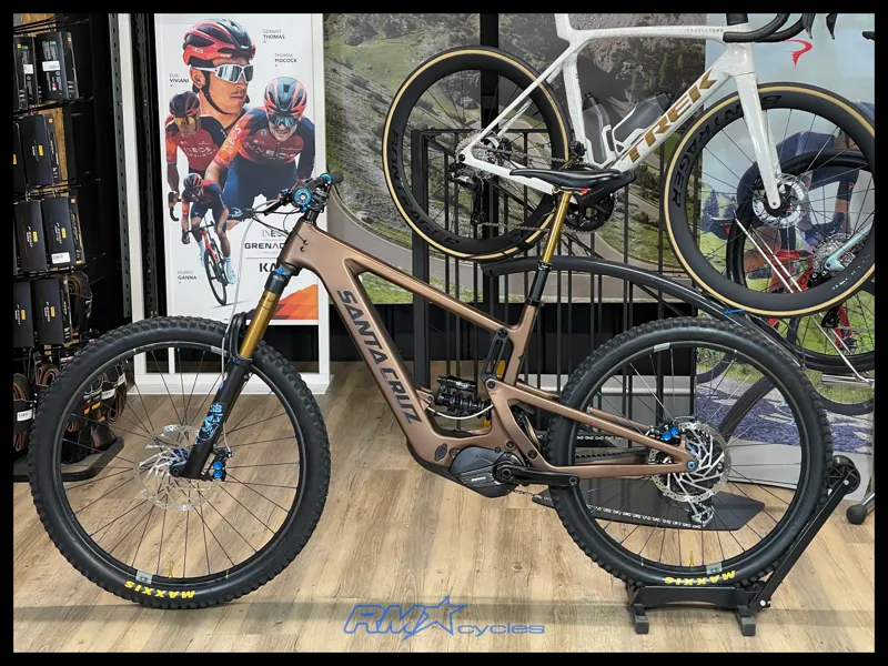 Santa Cruz Bullit 3 CC GX AXS Medium Super Deluxe Coil Reserve Exclusive Build Bronze 2021 Approved Used-1
