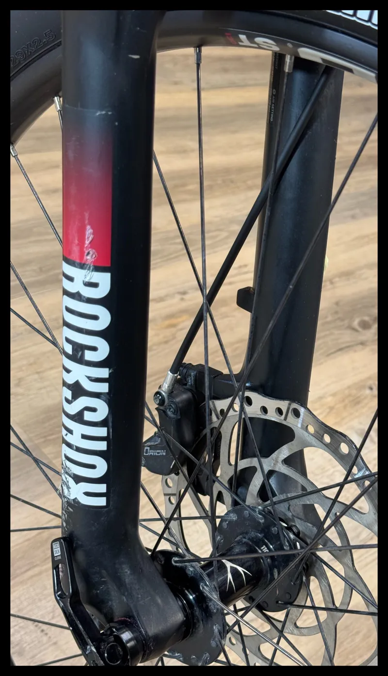 Whyte e-505 LARGE V1 Matt Black with Grey and Rose 2021 Approved Used-2