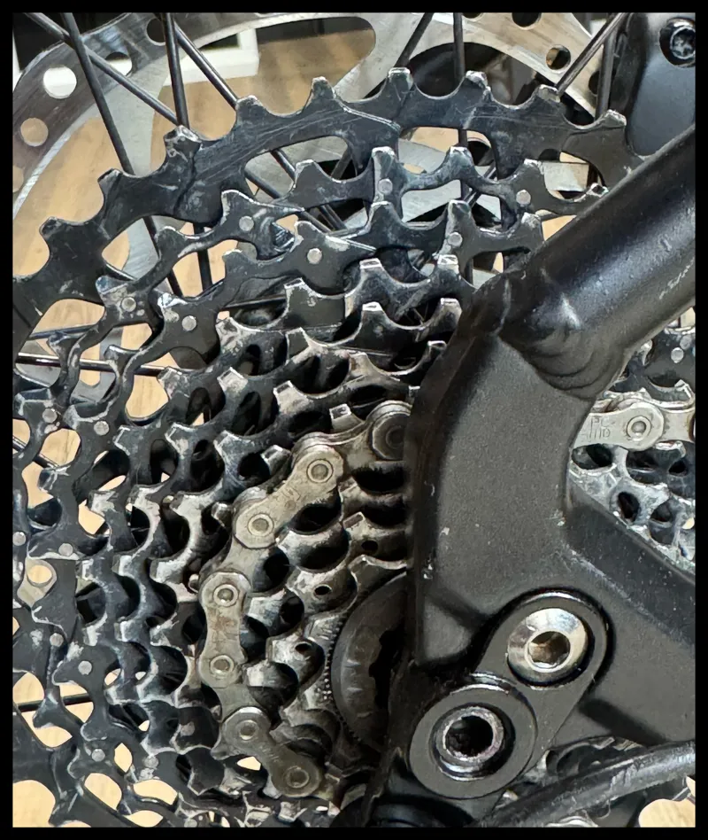 Whyte e-505 LARGE V1 Matt Black with Grey and Rose 2021 Approved Used-5