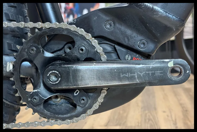 Whyte e-505 LARGE V1 Matt Black with Grey and Rose 2021 Approved Used-4