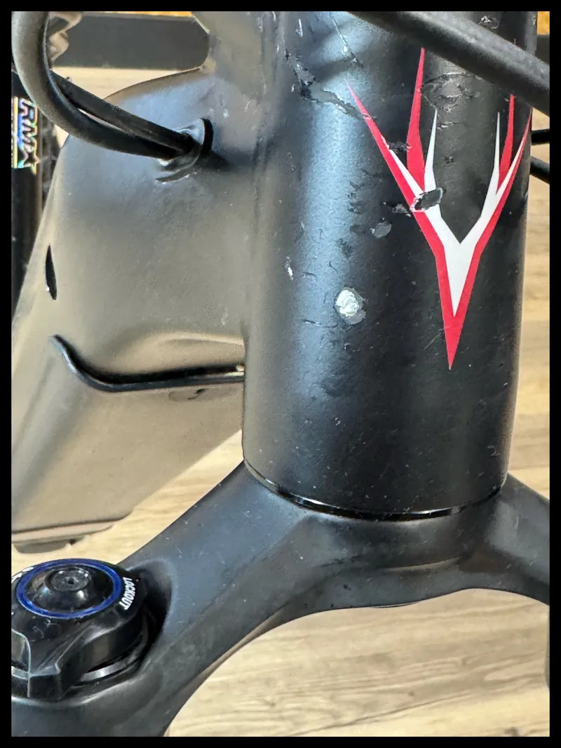 Whyte e-505 LARGE V1 Matt Black with Grey and Rose 2021 Approved Used-10