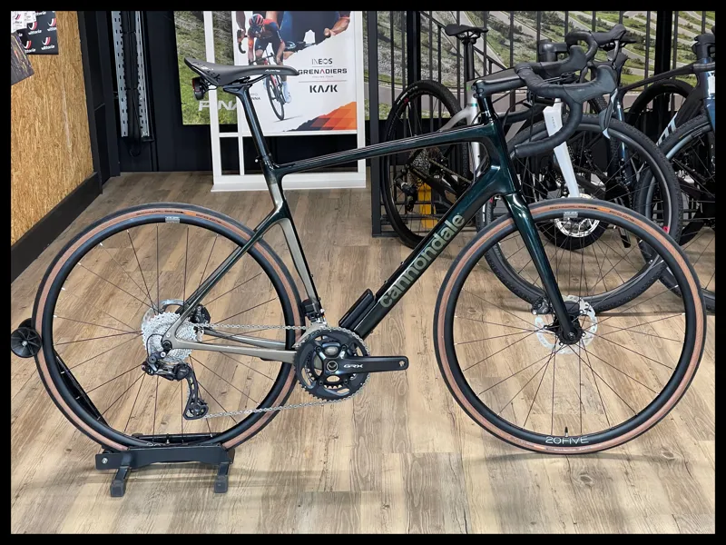 Cannondale Synapse Carbon LTD RLE Gunmetal Green 58 cm 2020 Ex-Display