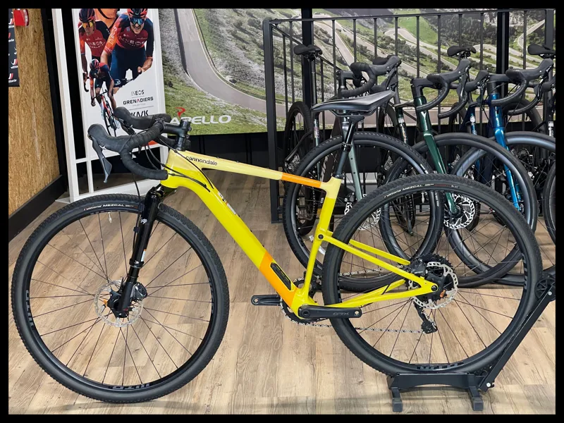 Cannondale Topstone 2 Lefty Laguna Yellow Small 2022 Ex-Demo-1