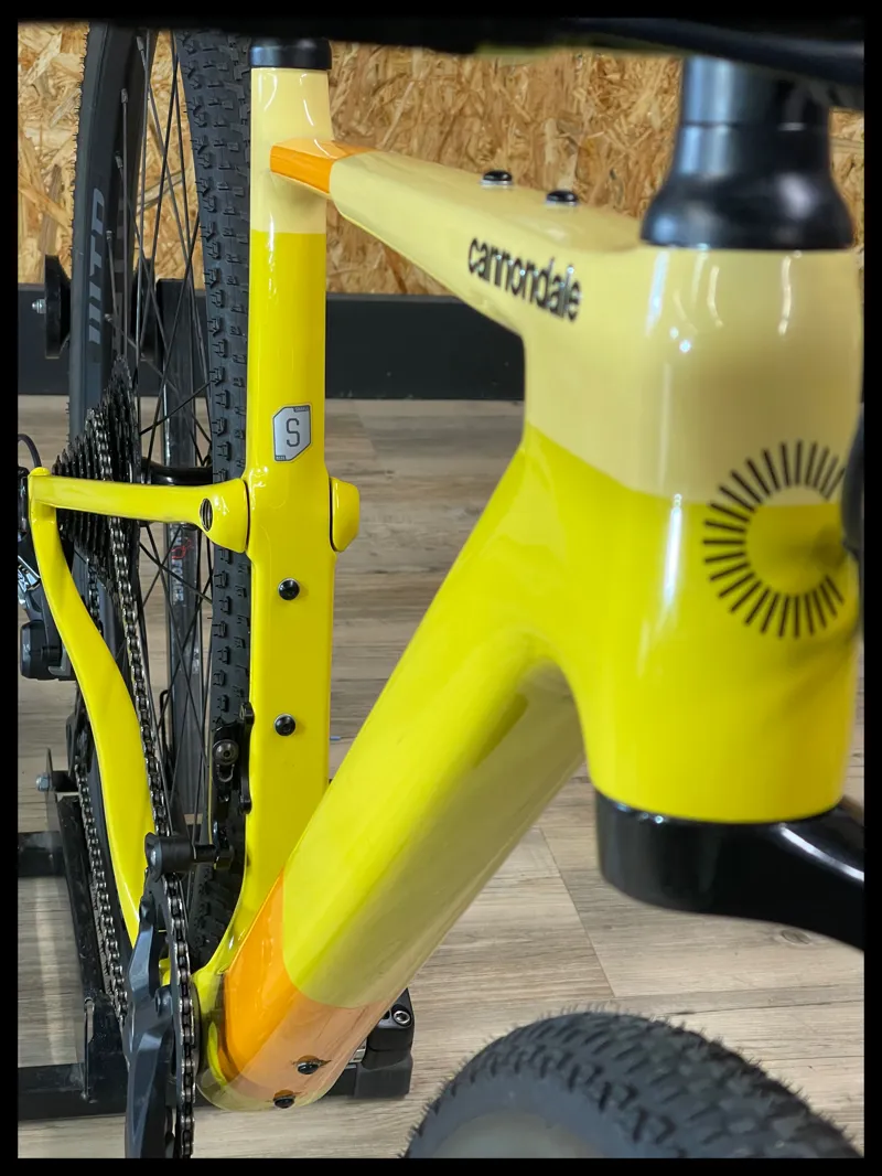 Cannondale Topstone 2 Lefty Laguna Yellow Small 2022 Ex-Demo-2
