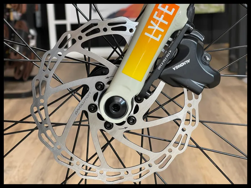 Kinesis Lyfe Equipped Hybrid E-City Electric Bike Beige Medium 2022-5