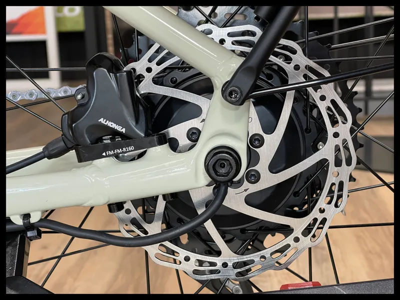 Kinesis Lyfe Equipped Hybrid E-City Electric Bike Beige Medium 2022-6