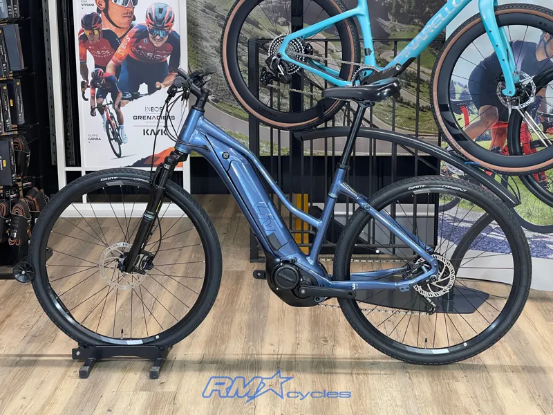 Liv Rove E+ 25km/h M Blue Ashes 2022 Ex-Display-1