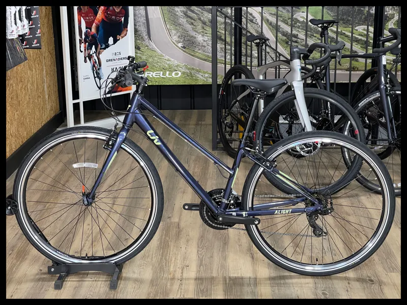 2022 Liv Alight 3 Womens Hybrid Bike in Milky Way-1