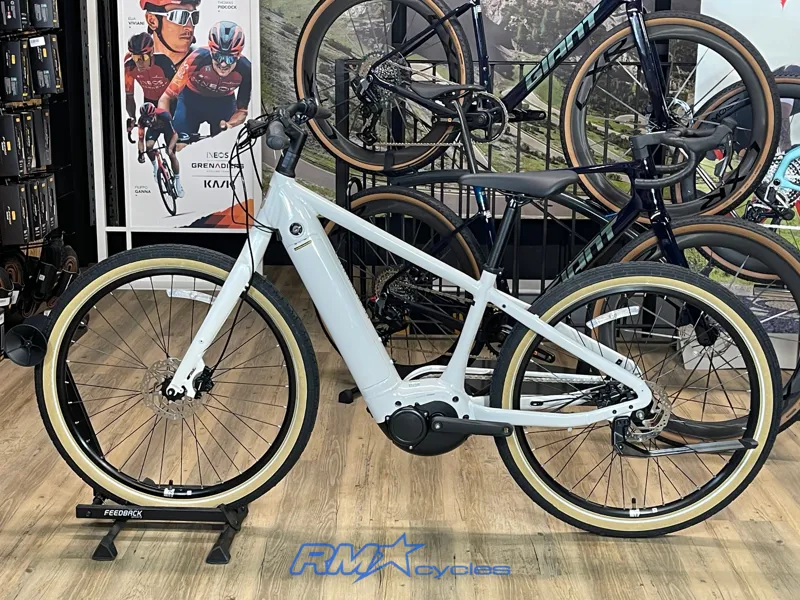 Momentum Transcend E+ GTS 25km/h Electric City Bike Small Lunar Ex-display-1