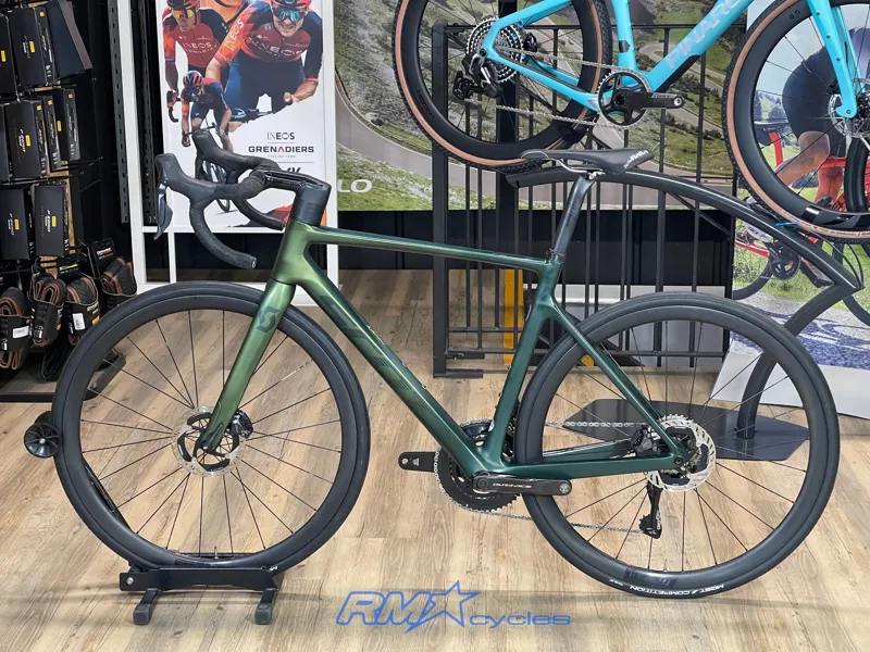 Scott Addict RC15 54cm Green 2022 Approved Used-1
