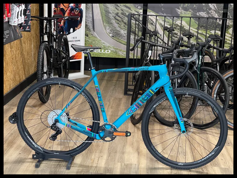 Cinelli King Zydeco Ekar 1x13 XL Teal Gravel Bike 2023