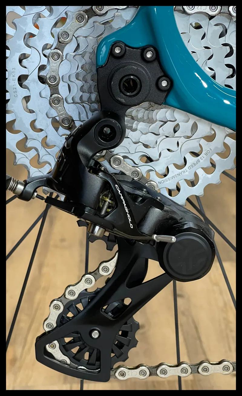 Cinelli King Zydeco Ekar 1x13 XL Teal Gravel Bike 2023-5