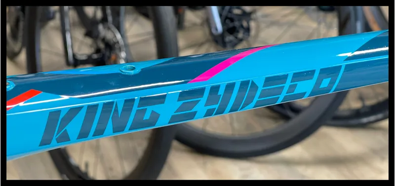 Cinelli King Zydeco Ekar 1x13 XL Teal Gravel Bike 2023-3