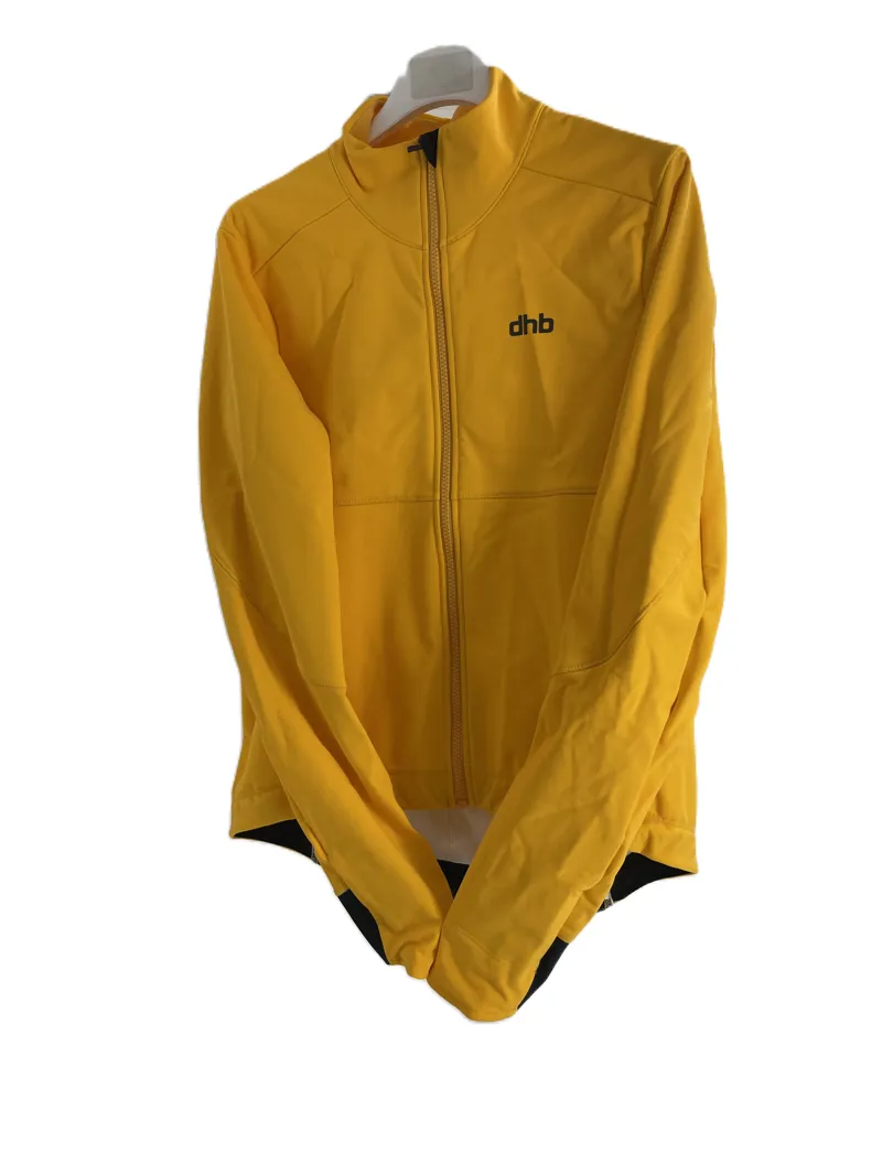 DHB All Winter Softshell Jacket 2.0 X-Small Mens Radiant Yellow