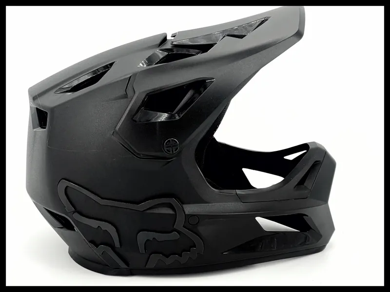 Fox Racing Fox Racing Youth Rampage Helmet Black/Black 2023-1
