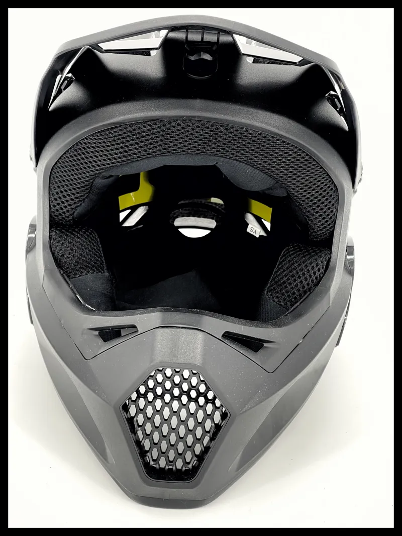 Fox Racing Fox Racing Youth Rampage Helmet Black/Black 2023-3