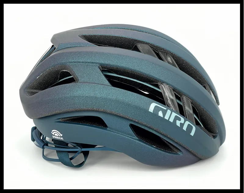Giro Aries Spherical Mens Road Helmet in Matte Ano Harbour Blue Small 2023-1
