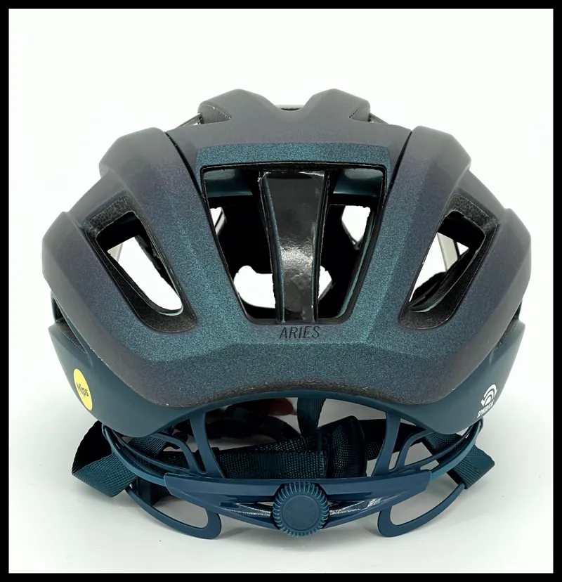 Giro Aries Spherical Mens Road Helmet in Matte Ano Harbour Blue Small 2023-2