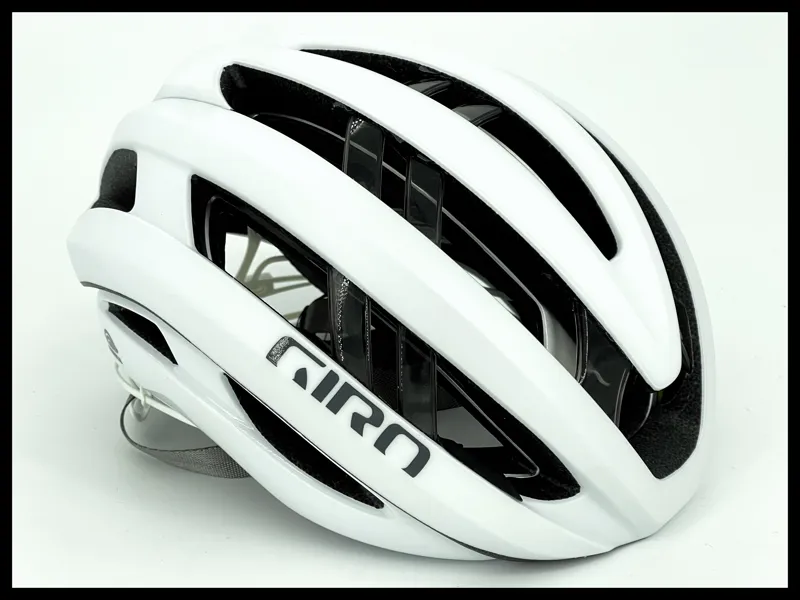 Giro Aries Spherical Mens Road Helmet in Matte White Small 2023