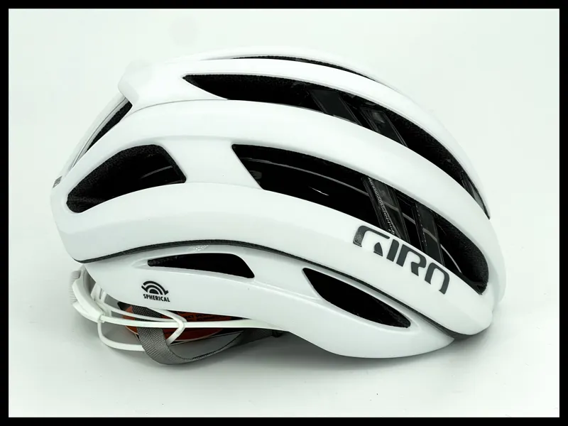 Giro Aries Spherical Mens Road Helmet in Matte White Small 2023-1