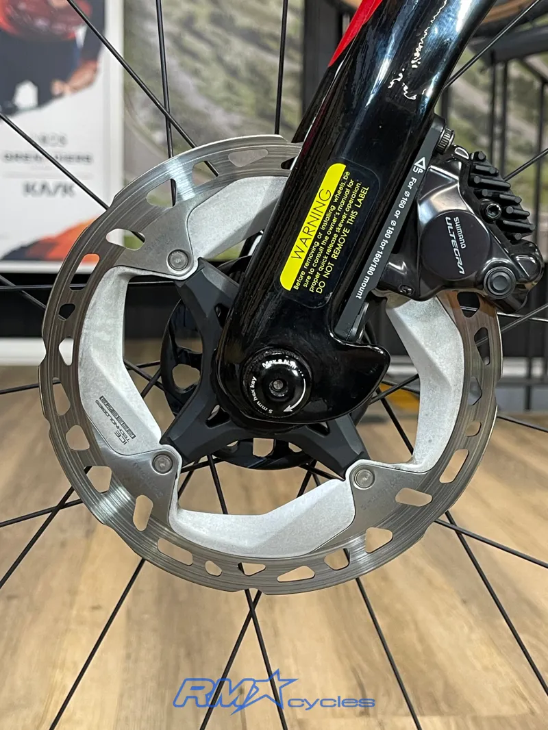 Pinarello F7 51.5 cm Ultegra Di2 Disc Red 2023-8
