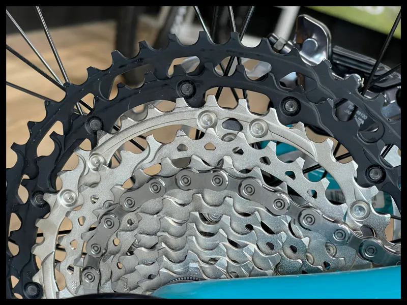 Yeti SB115 / Fox 34 Performance / Shimano XT XL Turquoise 2023-6