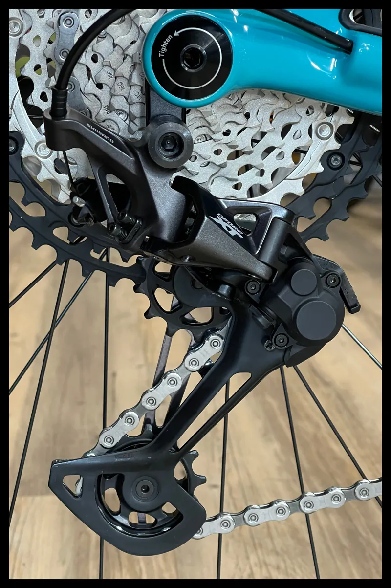 Yeti SB115 / Fox 34 Performance / Shimano XT XL Turquoise 2023-7
