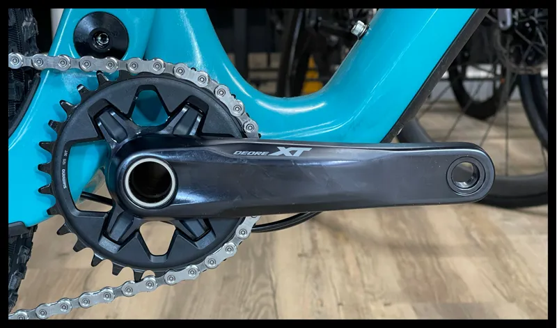 Yeti SB115 / Fox 34 Performance / Shimano XT XL Turquoise 2023-8