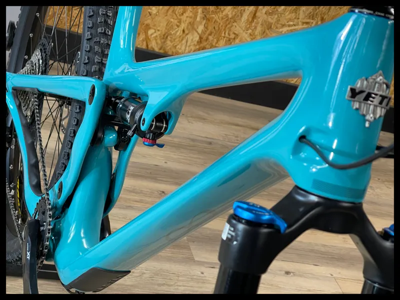 Yeti SB115 / Fox 34 Performance / Shimano XT XL Turquoise 2023-2