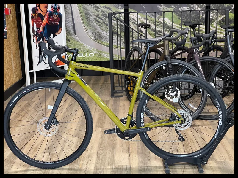 Cannondale Topstone 2 Gravel Bike in Olive Green Medium 2024-1