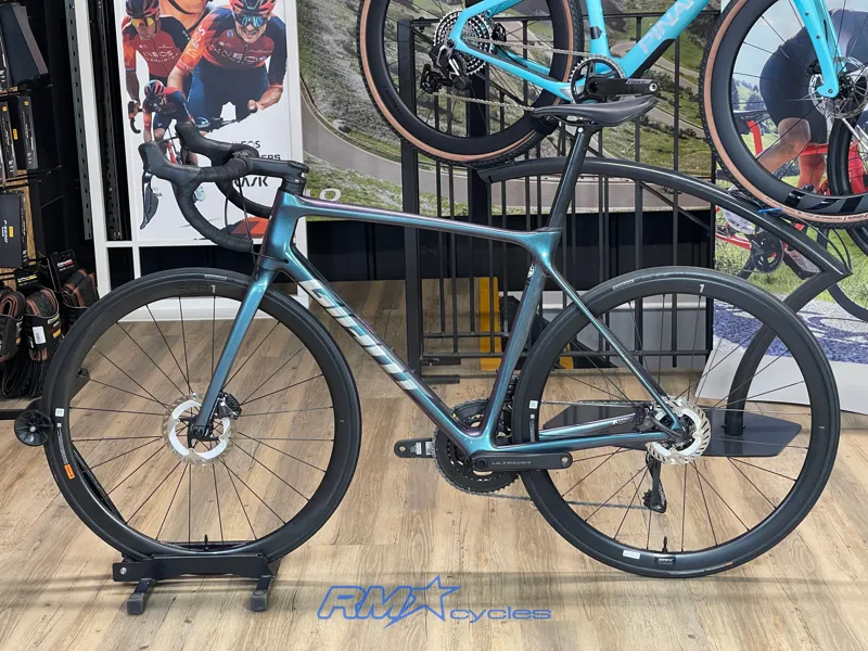 Giant TCR Advanced Pro 0 Disc-Di2 ML Blue Dragonfly Approved Used-1