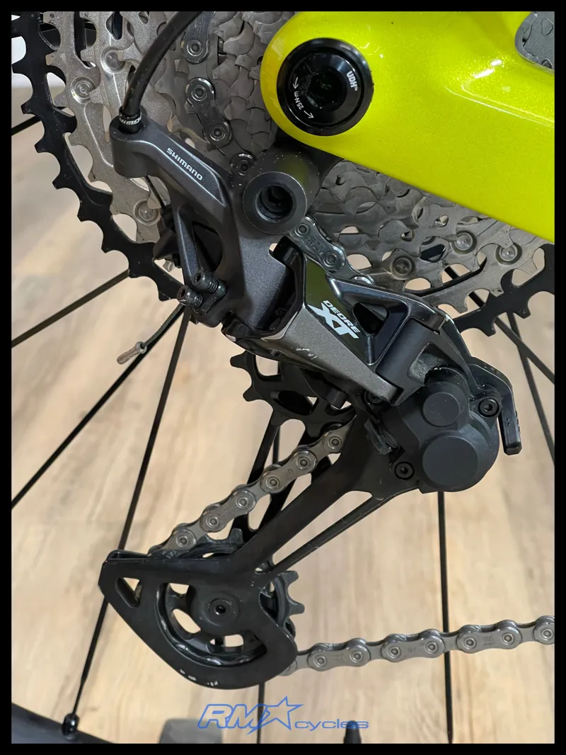 Haibike Lyke CF11 Dual Sus eMTB In Carbon Sand Lime Gloss Medium 2024 Ex-Demo-3