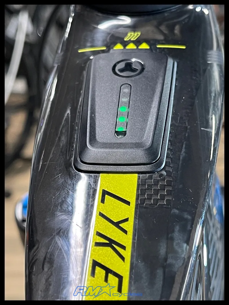 Haibike Lyke CF11 Dual Sus eMTB In Carbon Sand Lime Gloss Medium 2024 Ex-Demo-6