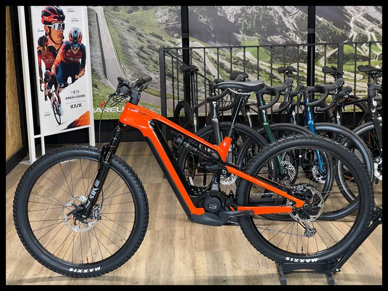 Cannondale Moterra Neo Carbon 1 Orange  Medium 2024 Approved Used-1