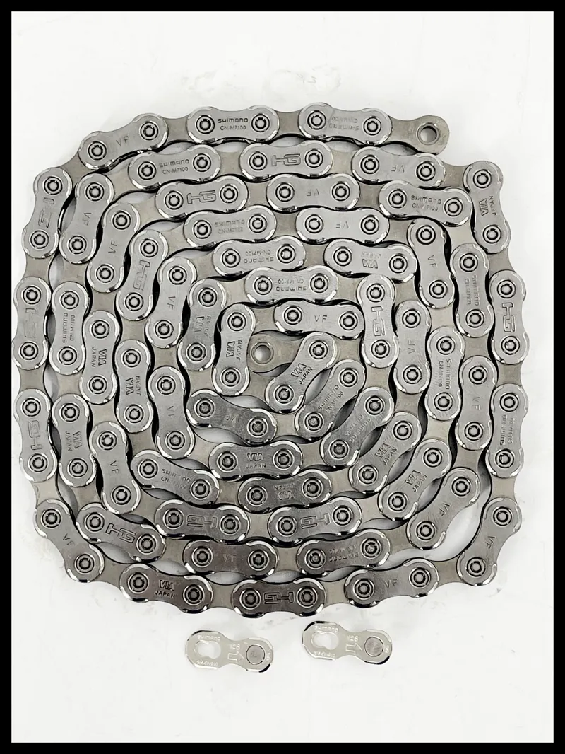 Shimano 12s Chain 120 Links SLX  CN-M7100 incl quick links Silver